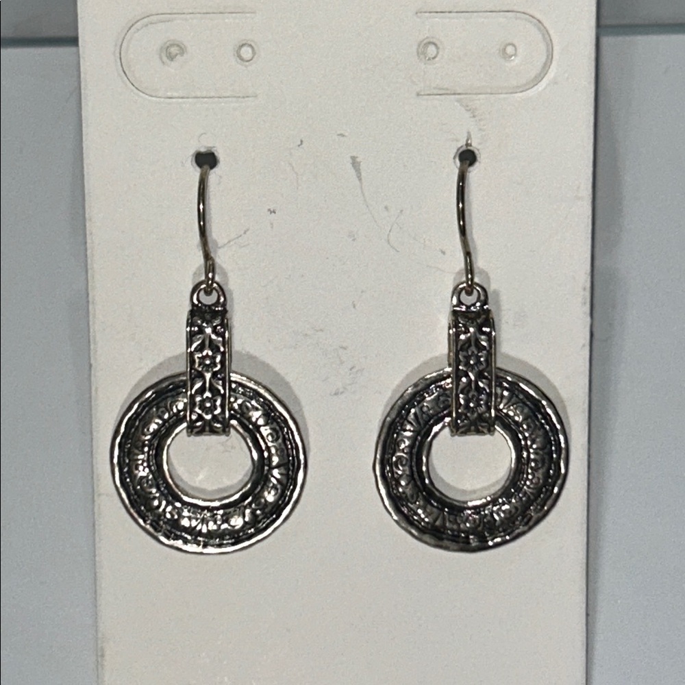 NWOT Israeli Sterling Silver Designer Earrings By Shablool Didae